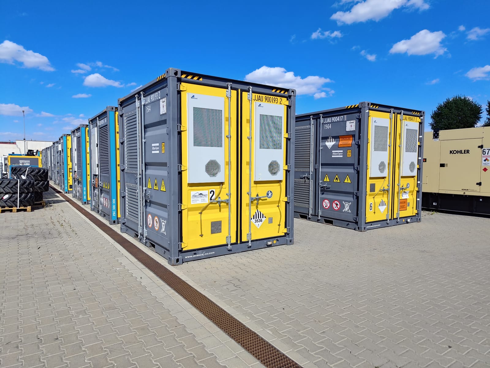 Mobilne magazyny energii BESS