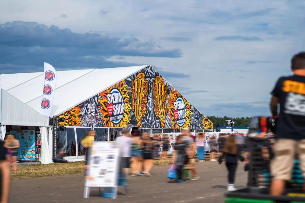 Hala namiotowa - event